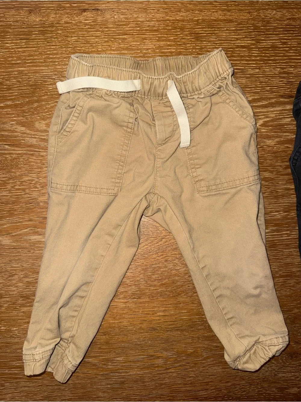Gap - 3 Pack Kids Pull-On Cargo Joggers - Navy, Black, Khaki